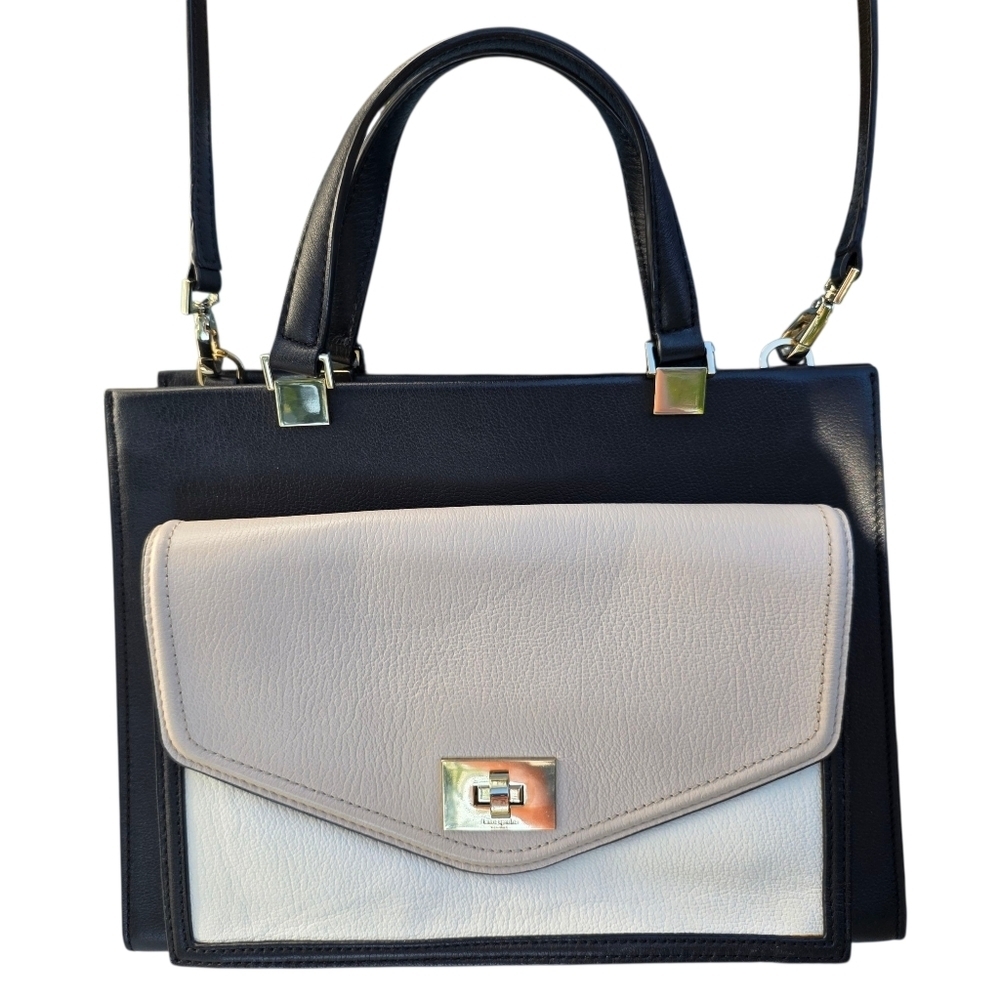 Kate Spade Colorblock Chantelle Walter Place Satchel w/ Crossbody Strap - Picture 2 of 11